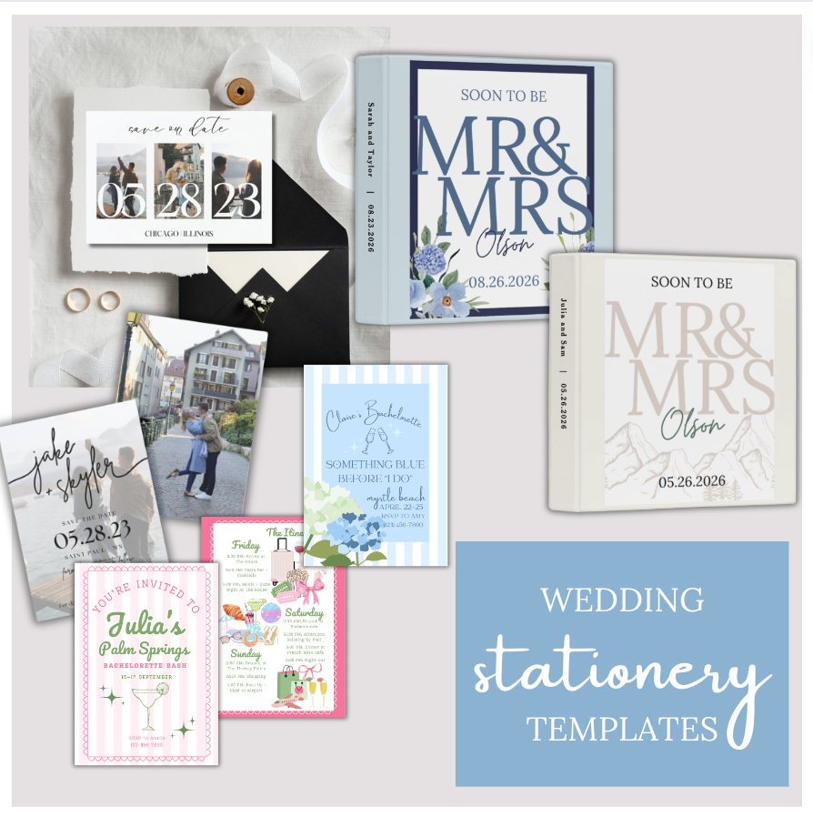 Wedding Stationery Templates
