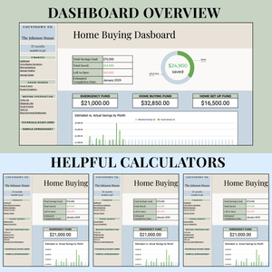 Home Buying Spreadsheet