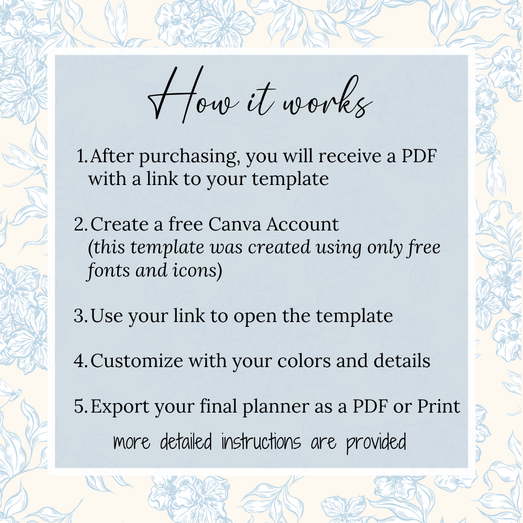 Ultimate Wedding Planning Binder Template- Pretty Pastels | Garden Party