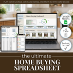 Home Buying Spreadsheet