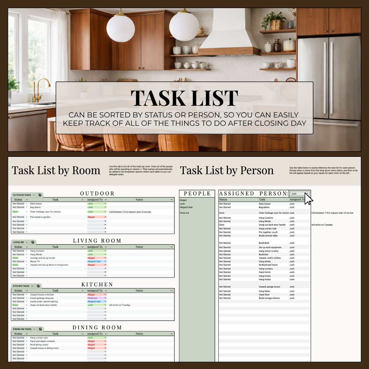 Home Buying Spreadsheet