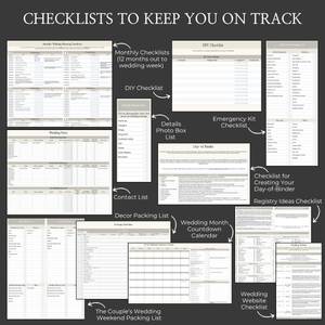 Ultimate Wedding Planning Spreadsheet-Neutral