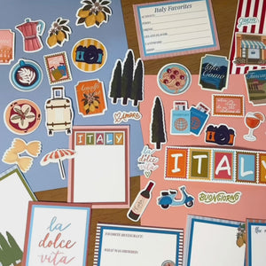 General Travel Sticker & Scrapbooking Pack | Digital Download